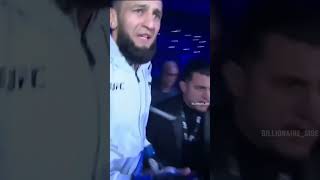 Khamzat Chimaev made everybody run with his walkout [upl. by Scharaga]