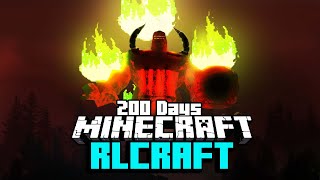 200 Days To Beat A Demon in RLCRAFT Heres What Happened [upl. by Arly179]