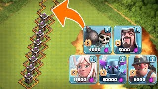 NEUE TRUPPEN gegen MAXED BOGITÜRME  CLASH OF CLANS  Lets Play CoC [upl. by Drawd]