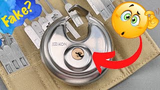 1577 Mysterious “Ikon” H70 Disc Lock Picked [upl. by Tiossem]