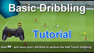 PES 2013  Basic Dribbling Tutorial [upl. by Vidovic748]