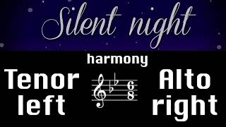 Silent Night  Harmony Tutorial [upl. by Jefferson]