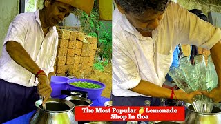 Goa’s Most Popular Nani’s Matka 🍋Lemon soda Rs 30 Only  Goan Street Food [upl. by Allenrad879]