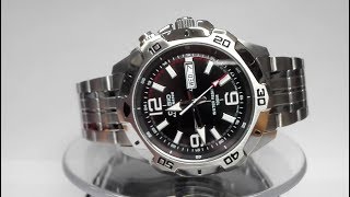 Casio MTD1082D1AVEF Led illuminator watch video 2017 [upl. by Hsuk448]