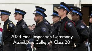 Assiniboine College Public Safety Final Inspection Ceremony  Highlights [upl. by Schweiker]