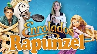 Rapunzel  Enrolados  Historinhas para Acordar  Tia Tina [upl. by Aseen]