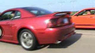 procharged V6 vs GTO vs Mach 1 [upl. by Yerxa]