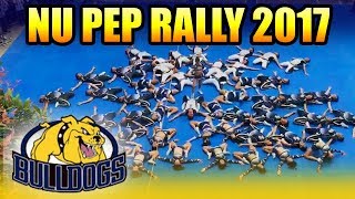 NU Pep Squad  2017 Pep Rally with CLEAR MUSIC [upl. by Elinor]