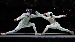 Cassara vs Hamza  2021 Foil Olympic Games Men’s Individual Tokyo [upl. by Aniar]