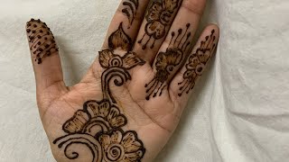 Mehndi Design Easy Shaded Mehndi [upl. by Ecirtnahc]