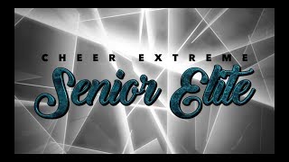 Cheer Extreme Senior Elite 201819 [upl. by Gans934]