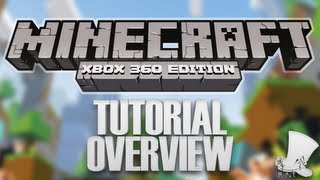 NEW Minecraft for Xbox 360  Tutorial Overview [upl. by Nelad]