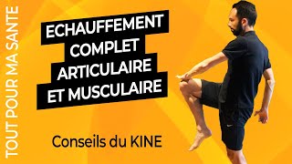 Échauffement articulaire et musculaire 7min 9 exercices avant le sport [upl. by Anaet954]