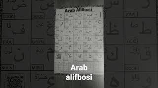 arab alifbosi [upl. by Dorca]