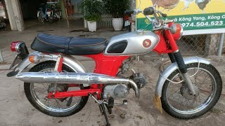 Kho xe cổ Honda 1968 rất dữ thích hợp cho Anh em sưu tầm để trưng bày 0989888439 [upl. by Reggi678]