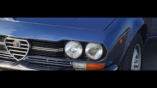 Alfetta GTV 20 1977 driving  microphone under the bonnet [upl. by Stinky]