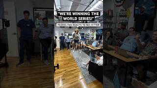 Padres fan predicts World Series title Dylan Cease nohitter reaction padres baseball mlb [upl. by Elazaro]