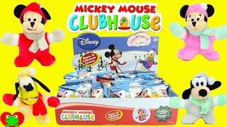 Mickey Mouse Club House Winter Blind Bag Plushies [upl. by Duyne]