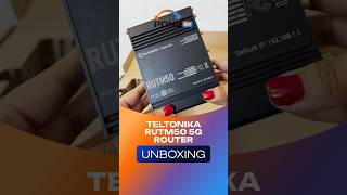 Unboxing the Teltonika RUTM50 A Powerful Industrial 5G Router for IoT Solutions [upl. by Haisoj]