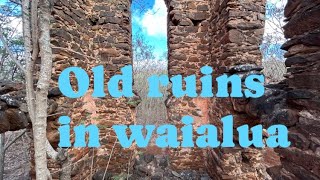 Ruins in Waialua from 1858 [upl. by Neelhtac501]