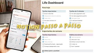 como montar um planner no notion super fácil rápido e de graça ficou lindo💕 [upl. by Cyrill]