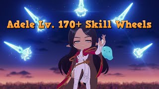 MapleStory M Adele Lv 170 Skill Wheels [upl. by Attelahs]