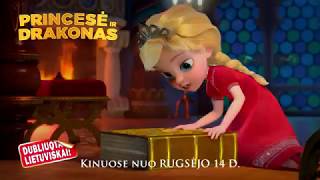 Lietuviškai dubliuotas filmas PRINCESĖ IR DRAKONAS  kinuose nuo rugsėjo 14 dienos [upl. by Aisyla]