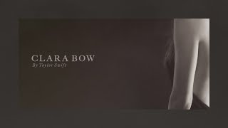 Taylor Swift  Clara Bow Official Lyric Video [upl. by Nonrev]