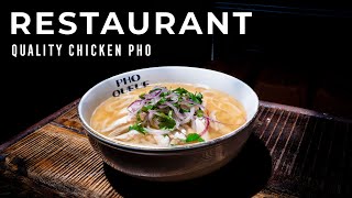 Restaurant Quality Chicken PHO at Home a comprehensive guide with recipe  Leighton Pho [upl. by Kraul303]