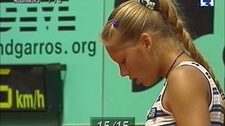 Anna Kournikova vs Jana Novotna 1998 Roland Garros Last Games [upl. by Nissa650]