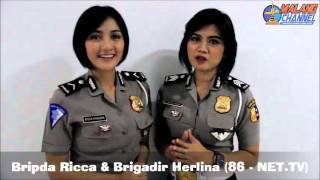 Malang Channel  Malang102 dari Bripda Ricca amp Brigadir Herlina 86  NET TV [upl. by Uda777]