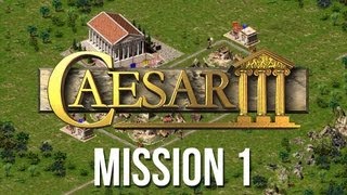 Caesar 3  Intro amp Mission 1 Playthrough HD [upl. by Euqinor]