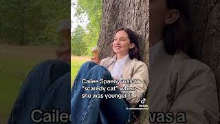 Cailee Spaeny “When I was younger I never watched scary movies” [upl. by Olatha]