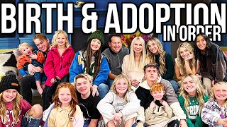 16 KiDS BiRTH and ADOPTiON stories in ORDER [upl. by Elnora]