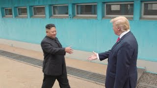 President Trump meets Chairman Kim at the DMZ [upl. by Lowrance]