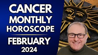 Cancer Horoscope February 2024  Deep Desires Are Stirred [upl. by Dinah540]