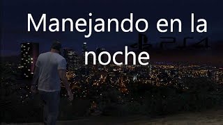 Manejando en la noche en GTA V video relajante [upl. by Fidelas991]