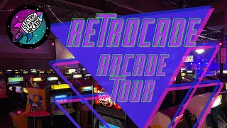 The Starship lands at RetroCade in Rowlett  Arcade Tour [upl. by Ariamoy]