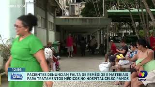 Denúncia falta de medicamentos no Hospital Celso Ramos [upl. by Yrallih]