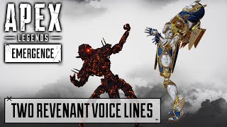 NEW Two Revenant Voice Lines Monsters Within  Apex Legends [upl. by Yessak]