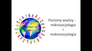 Poziomy analizy mikrosocjologia i makrosocjologia [upl. by Dacie162]