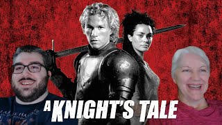 My Mom Watches A KNIGHTS TALE 2001  Movie Reaction  First Time Watching [upl. by Novelia187]