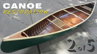 Canoe Restoration Part 2 of 5 [upl. by Scherle]