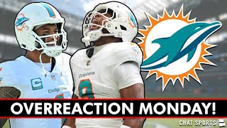 Tua Tagovailoa For MVP Dolphins Have A Defensive Problem Miami Dolphins Overreaction Monday [upl. by Yalc192]