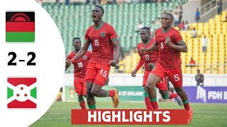 Malawi vs Burundi 22 All goals amp Highlights  Africa cup of nations [upl. by Eras231]