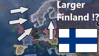 What If Finland Annexes Scandinavia  Hoi4 Timelapse [upl. by Daphie]