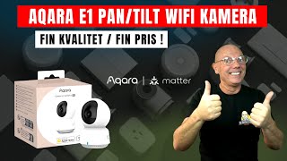 Aqara PanTilt E1 WiFi Kamera med 2K  SDkort  RTSP NAS  til god pris [upl. by Sorcim]