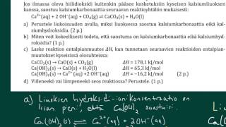 Kemian YOtehtävä 8 kevät 2015 [upl. by Ahsenre]