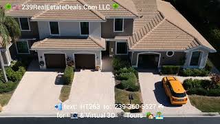 7660 Meadow Lakes Dr 1603 Naples FL 34104 Aerial Tour 239RealEstateDealsCom LLC Berkshire Lakes [upl. by Eirelam]