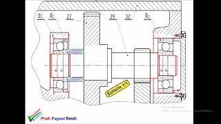 guidage en rotation contact oblique BT exercice 9291 [upl. by Riabuz]